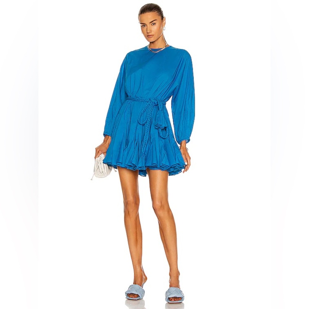 Rhode resort blue Ella dress in small